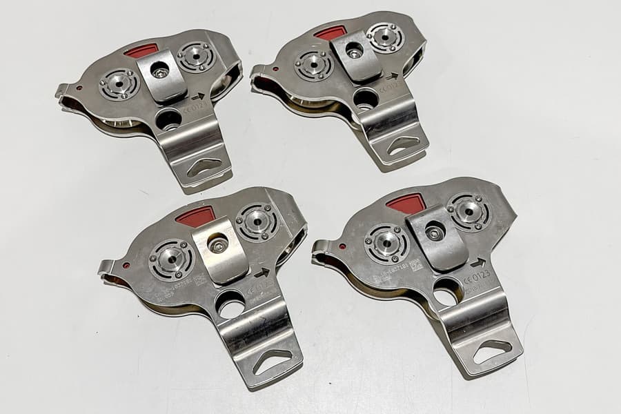 4 Doppelseilrollen Bornack Falcon Mini